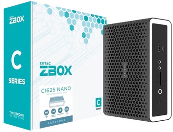 Stacionarus kompiuteris Zotac Zbox CI625 Nano Intel Core i3-1115G4, Intel UHD Graphics