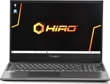 Sülearvuti Hiro BX151 NBC-BX1513I3-H01 PL, Intel® Core™ i3-1115G4, 8 GB, 512 GB, 15.6 ", Intel UHD Graphics, tumehall
