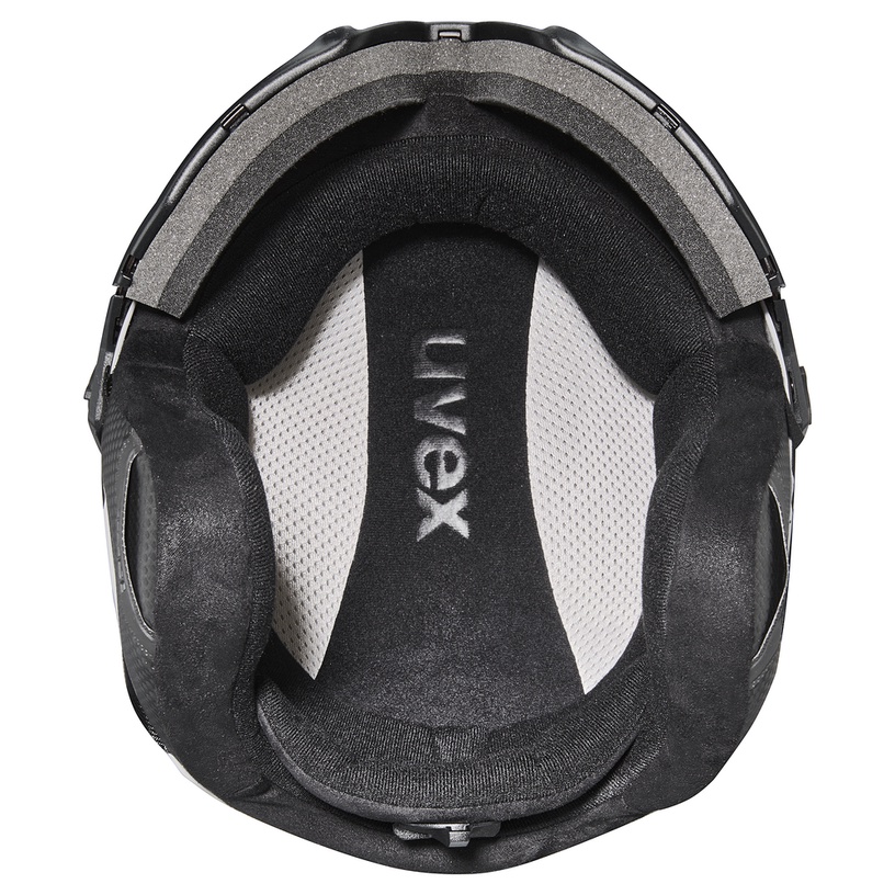 Suusakiivri ja prillide komplekt Uvex Instinct Visor Pro V, hall, 60-62 cm