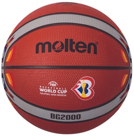 Bumba, basketbolam Molten World Cup B7G2000-M3P FIBA, 7 izmērs