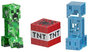 Комплект Mattel Minecraft Creeper Diamond Level HLL31, 14 см