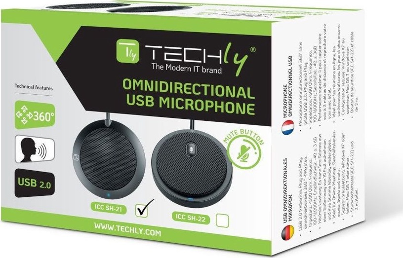 Mikrofon Techly, must