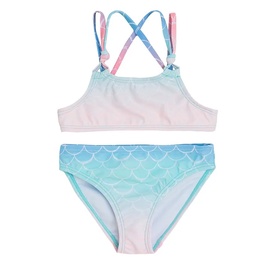 Ujumistrikoo, vaba aja suvi, tüdrukutele Cool Club CCG2812858-00, heleroosa/helesinine, 110 cm, 2 tk