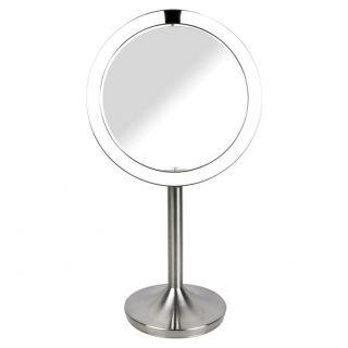 Kosmetinis veidrodis Homedics Twist Illuminated MIR-SR900, su apšvietimu, pastatomas, 19.5 cm x 37 cm
