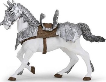 Фигурка-игрушка Papo Horse In Armour 401406, 141 мм