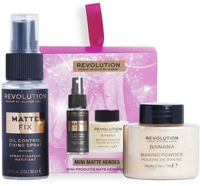Kosmeetikakomplekt Makeup Revolution London Mini Matte Heroes, 30 ml, naistele