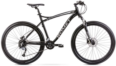 Велосипед горный Romet Rambler Fit, 27.5 ″, 18" (44.45 cm) рама, серебристый/черный