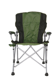 Sulankstoma turistinė kėdė Besk Garden Folding Chair, juoda/žalia