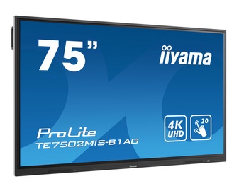 Monitors Iiyama ProLite TE7502MIS-B1AG, 75", 8.5 ms