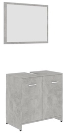 Комплект мебели для ванной VLX 802583, серый, 33 x 60 см x 58 см