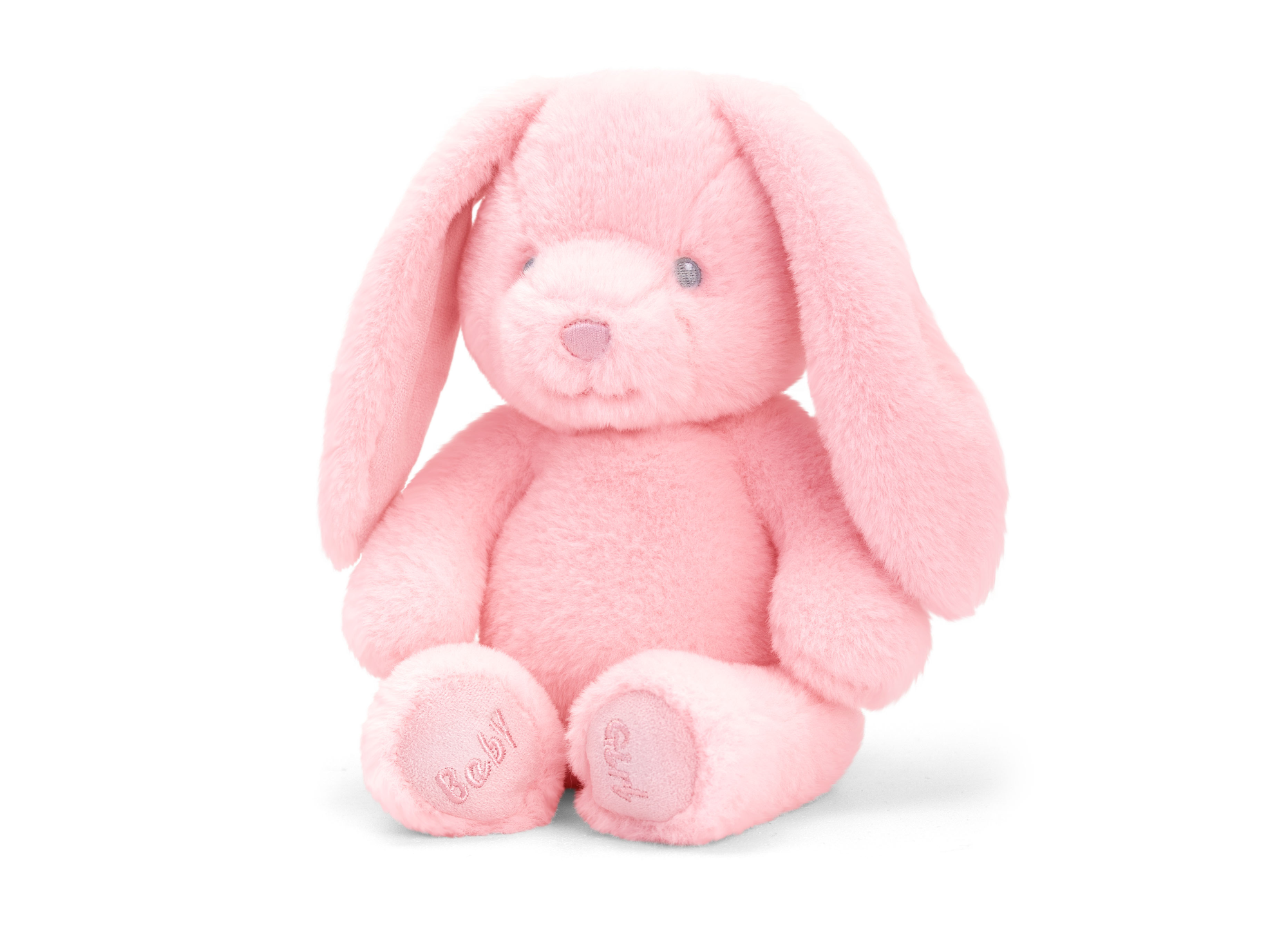 pink rabbit dog toy