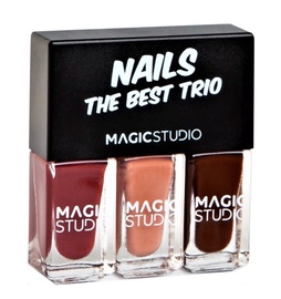 Набор лаков для ногтей Magic Studio Nails Best Trio, 3.5 мл, 3 шт.