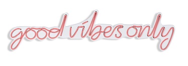 Dekoratsioon Wallity Good Vibes Only