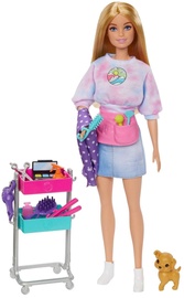 Кукла с аксессуарами Mattel Barbie Malibu Stylist HNK95, 29 см