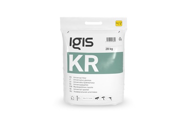 Universaalne kitt Igis KR, pihustamiseks / rullimiseks, valge, 28 kg