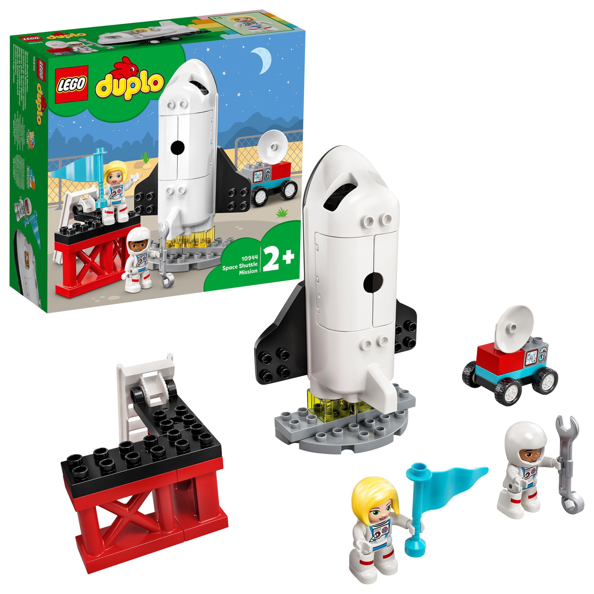 Konstruktor LEGO Duplo Kosmosesüstiku missioon 10944, 23 tk 