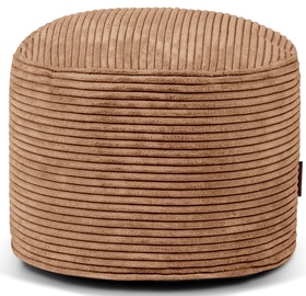 Пуф Pušku Pušku Mini Waves, светло-коричневый, 45 см x 45 см x 35 см