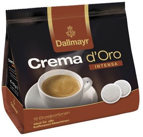 Kafijas kapsulas Dallmayr Crema d'Oro Intensa, 0.112 kg, 16 gab.