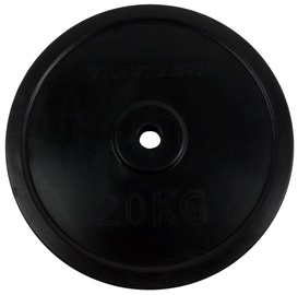 Дисковый вес Tunturi Rubber, 20 кг