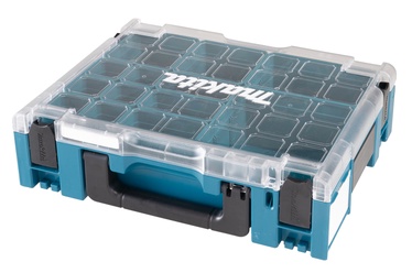 Ящик для инструментов Makita MAKPAC 191X80-2, 29.5 см x 39.5 см x 11 см, синий