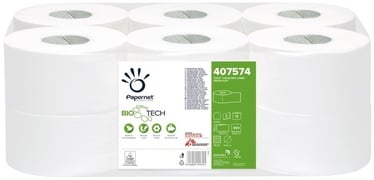 Туалетная бумага Papernet Mini Jumbo Biotech 407574, 2 сл