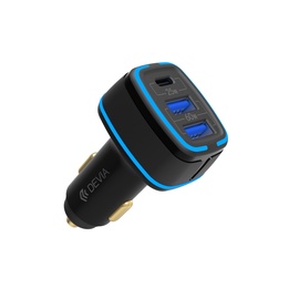 Adapter Devia Extreme, USB Type C/2 x USB, must
