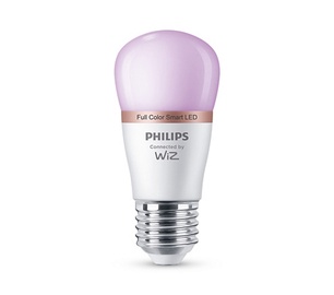 Лампочка Philips Wiz LED, P45, многоцветный, E27, 4.9 Вт, 470 лм