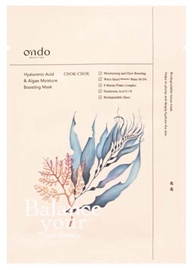 Näomask Ondo Beauty 36.5 Hyaluronic Acid & Algae Moisture Boosting, 25 ml, naistele