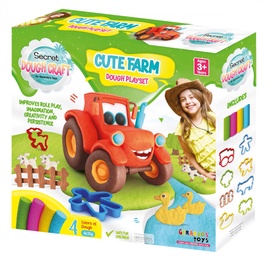 Plastilīns Gerardos Toys Cute Farm 56449, daudzkrāsains