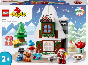 Konstruktors LEGO® DUPLO® Ziemassvētku vecīša piparkūku namiņš 10976, 50 gab.