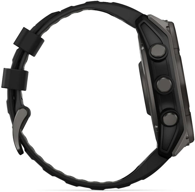 Nutikell Garmin Fenix 8 51mm Solar Sapphire 010-02907-11, must
