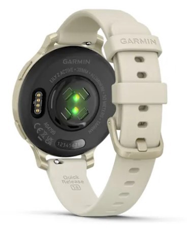 Viedais pulkstenis Garmin Lily 2 Active 38mm, zelta