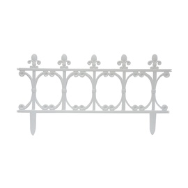 Оградка Garden Center, 63.5 см x 33.8 см, белый