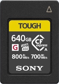 Карта памяти Sony TOUGH, 640 GB