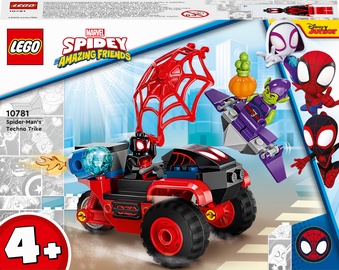 Konstruktor LEGO® Marvel Spidey Miles Morales: Spider-Mani tehnoloogiline traik 10781, 59 tk