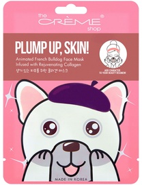 Sejas maska The Creme Shop Plump Up, Skin! Animated French Bulldog, 25 ml, sievietēm
