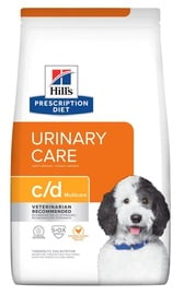 Sausā suņu barība Hill's Prescription Diet Urinary Care C/D Multicare, vistas gaļa, 4 kg