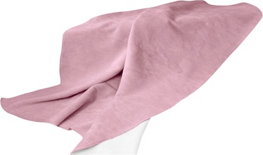 Pledi Greno Glamour KET-50, balta/rozā, 150 cm x 200 cm