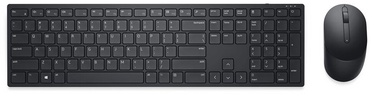 Комплект клавиатуры и мыши Dell KM5221W EN, черный, беспроводная