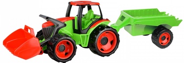Rotaļu traktors Lena Giga Trucks Tractor 02136, sarkana/zaļa