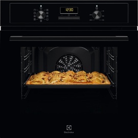 Iebūvētā cepeškrāsns Electrolux 600 sērija „SteamBake“ EOD3H50BK