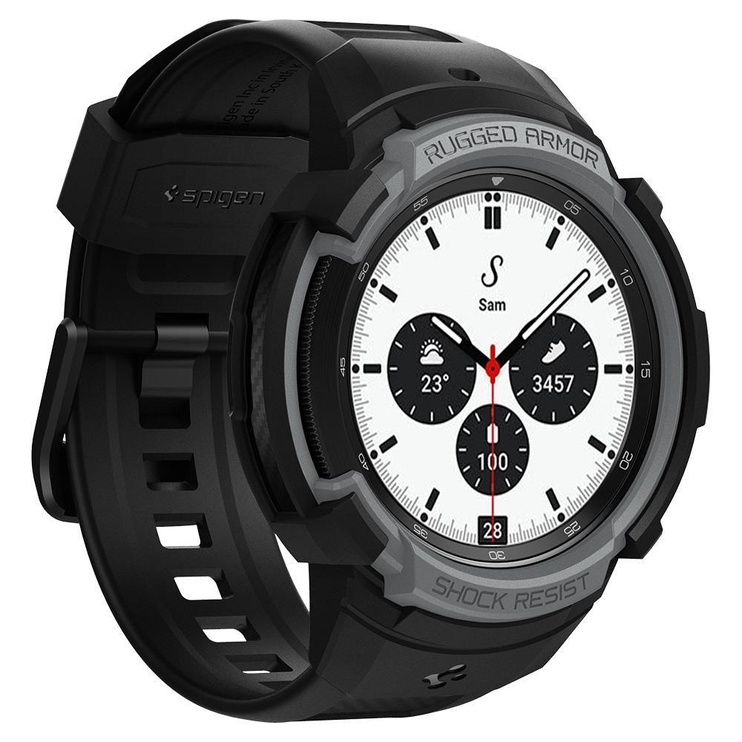 Чехол для часов Spigen Rugged Armor Pro, черный