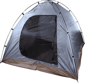 Trīsvietīga telts Besk Camping Tents 118091, pelēka