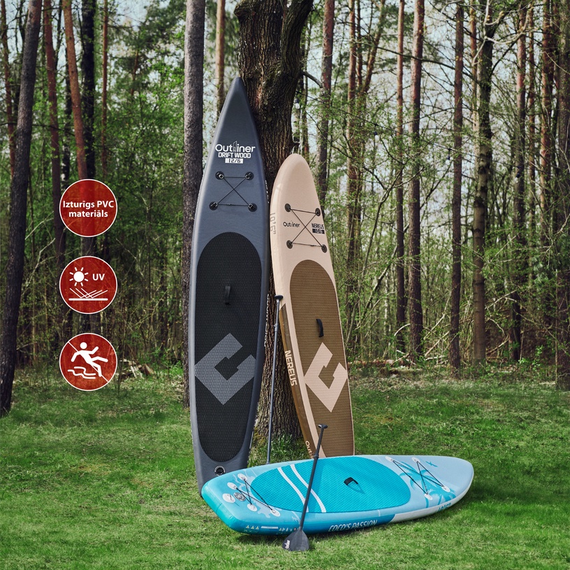SUP dēlis Outliner Driftwood Racer, 386 cm