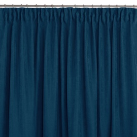 Nakts aizkari Homede Milana, indigo, 220 cm x 175 cm