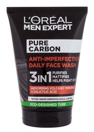 Гель для лица L'Oreal Men Expert Pure Carbon, 100 мл