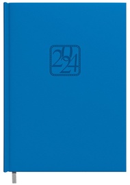Рабочий календарь Timer Vivella 2024, A5, синий, 20.3 см x 14.3 см