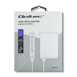 Adapter Qoltec Hard Drive Adapter USB 3.0 USB 3.0, SATA 3, must