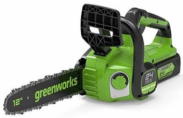 Аккумуляторная бензопила Greenworks GD24CS30, 30 см, без батареи