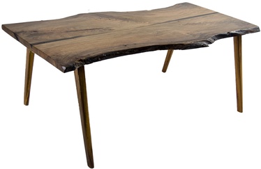 Журнальный столик Kalune Design Ushuai, ореховый, 110 см x 65 см x 50 см